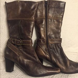 Sesto Meucci brown/gold boots